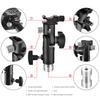 Hot Shoe Umbrella Holder Mount E Type Flash Light Stand Bracket for DSLR Camera
