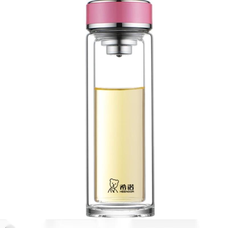 

Xinuo Double Wall Glass Infuser Bottle