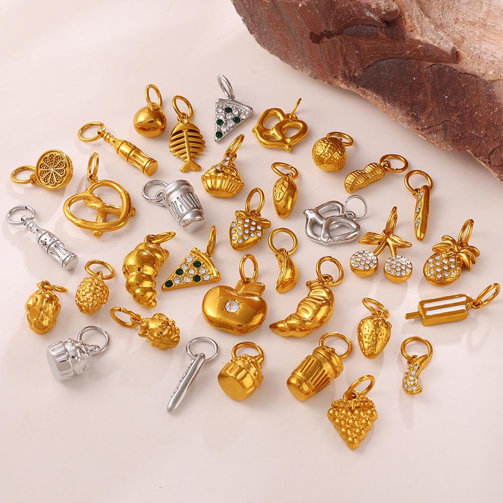 European & American Fashion Fruit Pendant Ornaments - Cookie Biscuit Shape Accessories