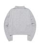 LEE Women'S Union Pique Collar Sweatshirt Gray