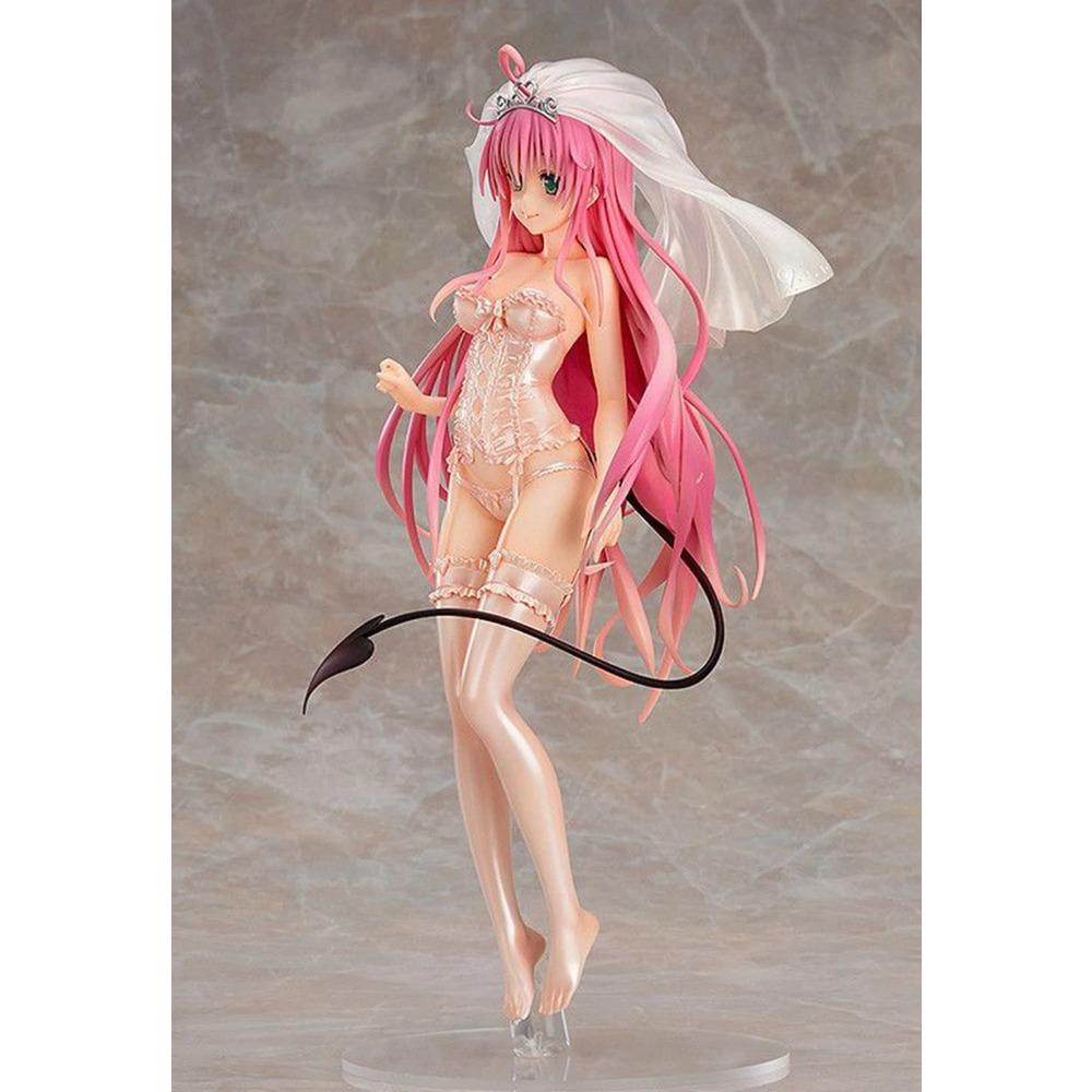 26.5CM Anime To LOVEru Darkness Lala Satalin Deviluke Figure 1/6 Wedding Ver Model Toy Doll Action Figure PVC