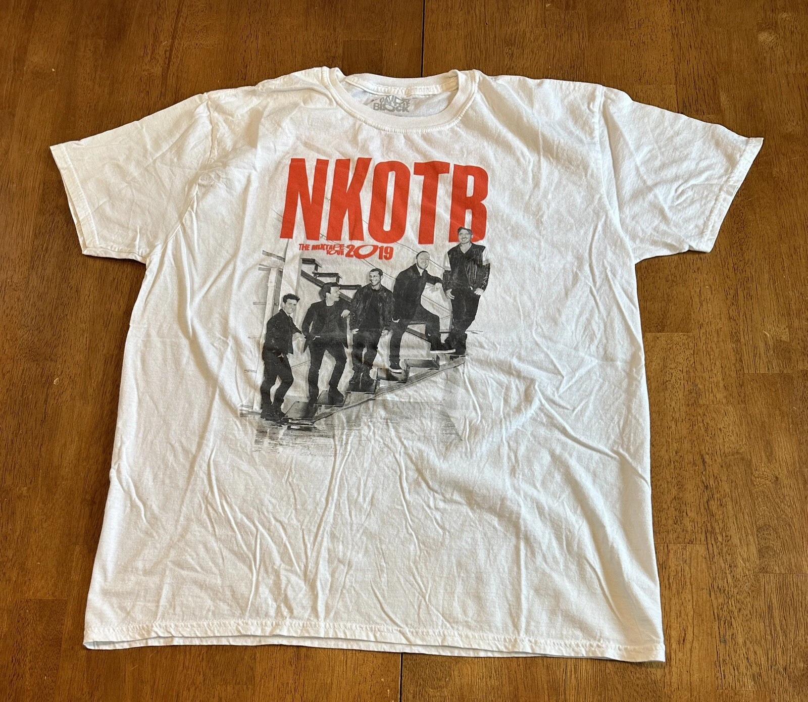 New Kids On The Block NKOTB 2019 Tour T Shirt XL XL