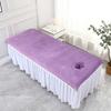 80x190cm Massage Sheet with Holes Absorbent Spa Sheet Large Microfiber Bath Towel for Beauty Salon Beauty Salon Supplies