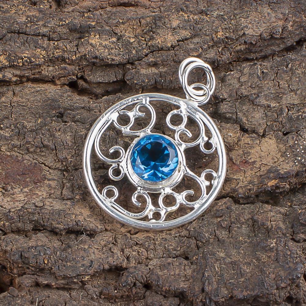 Tanzanite Gemstone Jewelry, 925 Solid Sterling Silver Jewelry, Handmade Wonderful Silver Pendant Gift For Love