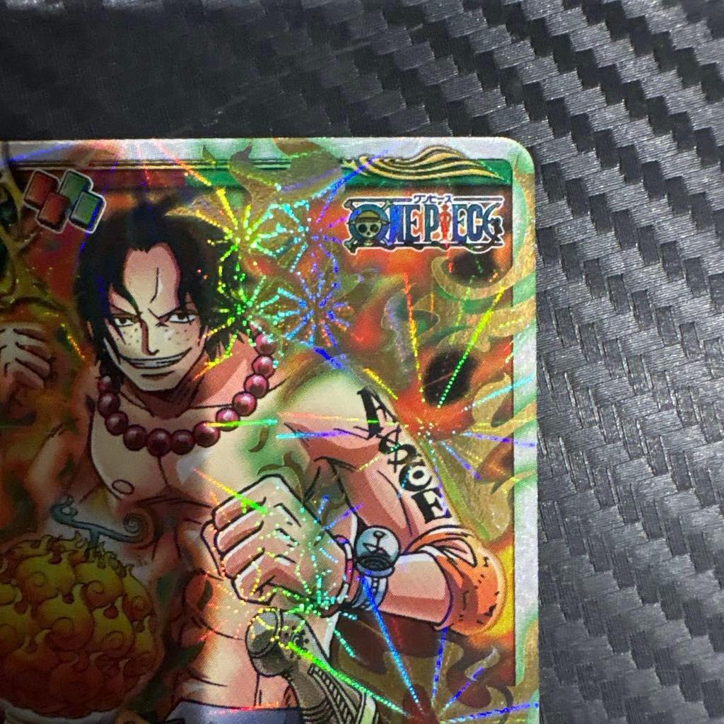 Used Miracle Battle Carddass One Piece Portgas D. Ace Mera Mera no Mi Kami 4