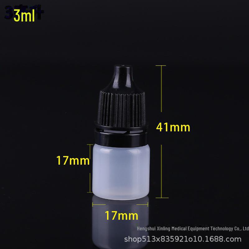 10ml Kapátková lahvička na pigmentový inkoust - Tekutá stlačovací podlahvička