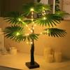 55CM Kreative LED-Tischlampe Palme USB Künstliche Pflanze Dekor Schreibtischleuchten Haus Schlafzimmer Nachttische Nachtlicht Dekorationslampe