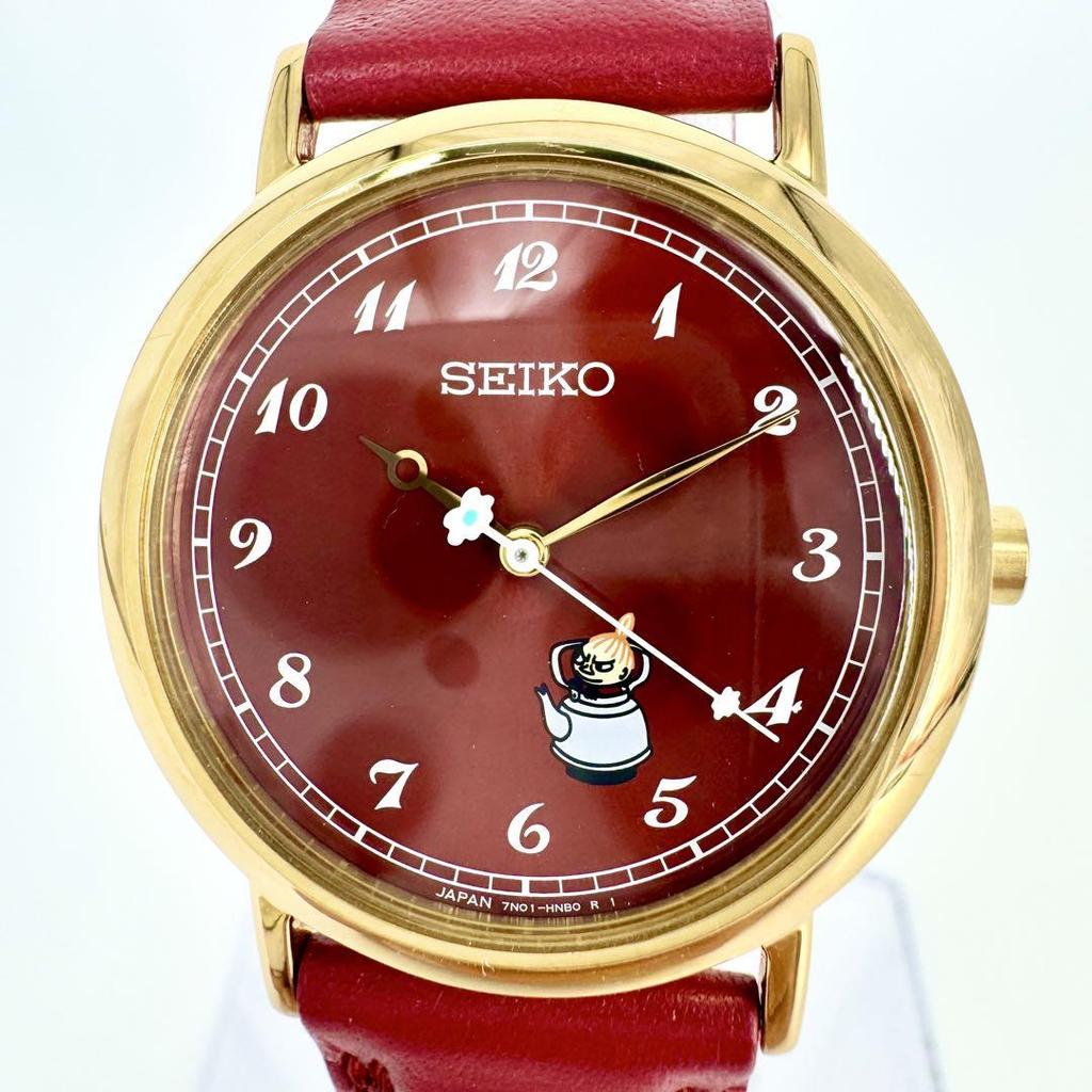 [GEBRAUCHT] Seltene limitierte Edition SEIKO MOOMIN Kleine My Uhr mit Batterie
