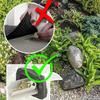 8.3 x 5.7 x 4.5cm Fake Stone Key Box Plastic Garden Stone Key Holder  Outside Wall Mount