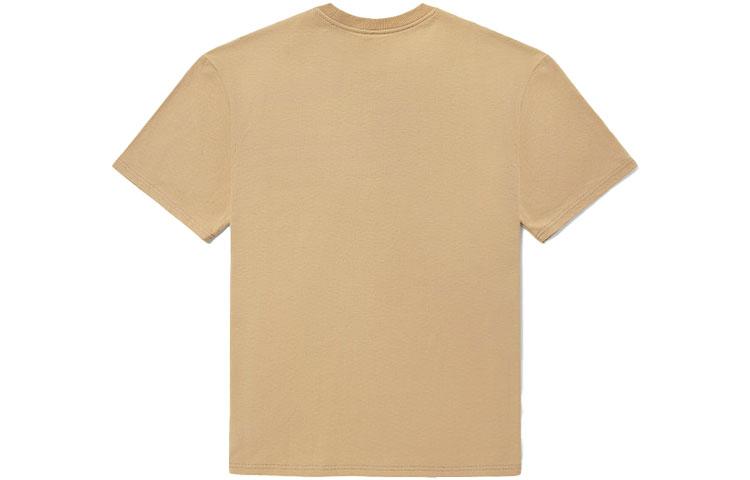 Vans T Shirts Unisex Khaki Crew Neck Moderate Straight Fit VN0A5F4Y7UE