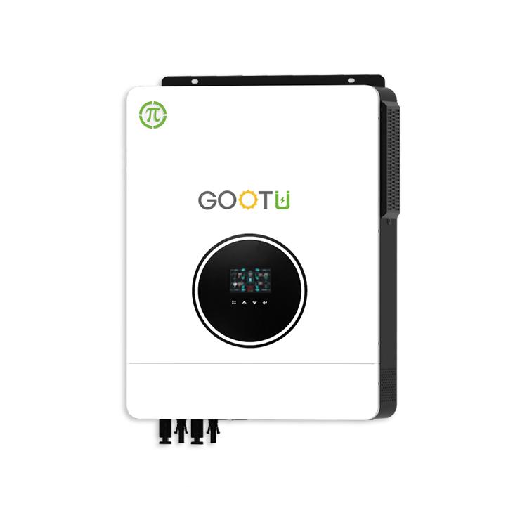 GOOTU 10.2KW Hybrid Solar Inverter Dual Output 48V MPPT 160A Pure Sine Wave On/Off Grid for Home Power Supply