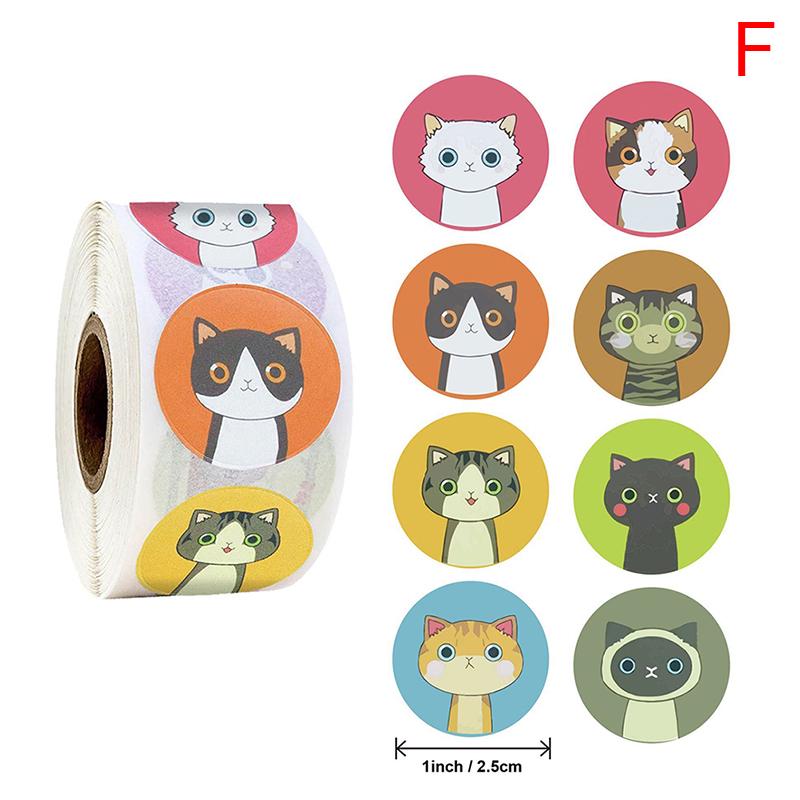 Kreslené samolepky se zvířátky Samolepicí samolepky se štítky za odměnu pro děti