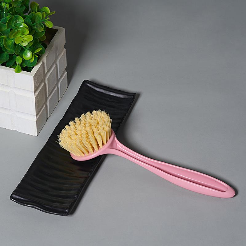 Pot Brush Household Kitchen Brush Pot Dishwashing Artifact Washing Pot Non-staining Oil Brush Brush Bowl Descaling Oil Long Handle Cleaning Brush