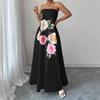 2026 Summer Floral Printed One-Shoulder Dress - European & American Fashion
