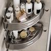 Triangle Suction Cup Bathroom Shelves Wall-mounted Corner Shower Rack  Household
