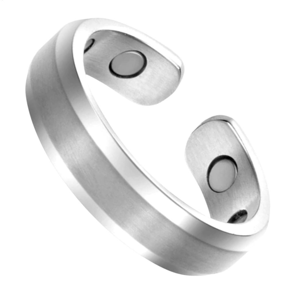 Lymphatic Drainage Therapeutic Magnetic Ring Adjustable Magnetic Therapy Rings Lymphatic Detox Magnetic Ring for Men and Women