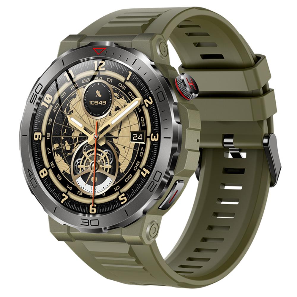 MK68 1.43-inch AMOLED Screen Bluetooth-compatible Call Smart Watch Health Monitoring Outdoor Sports Watch