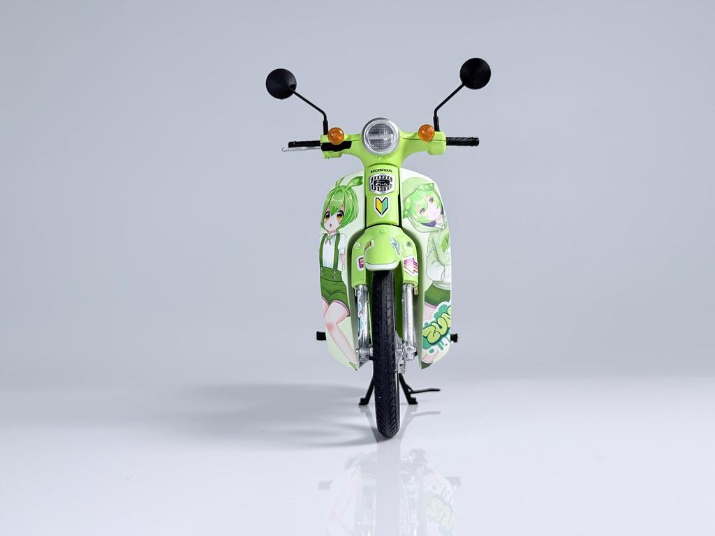 PM Office A Honda Super Cub Plastic Model Kit PP271 1/12 (Zundamon Edition)