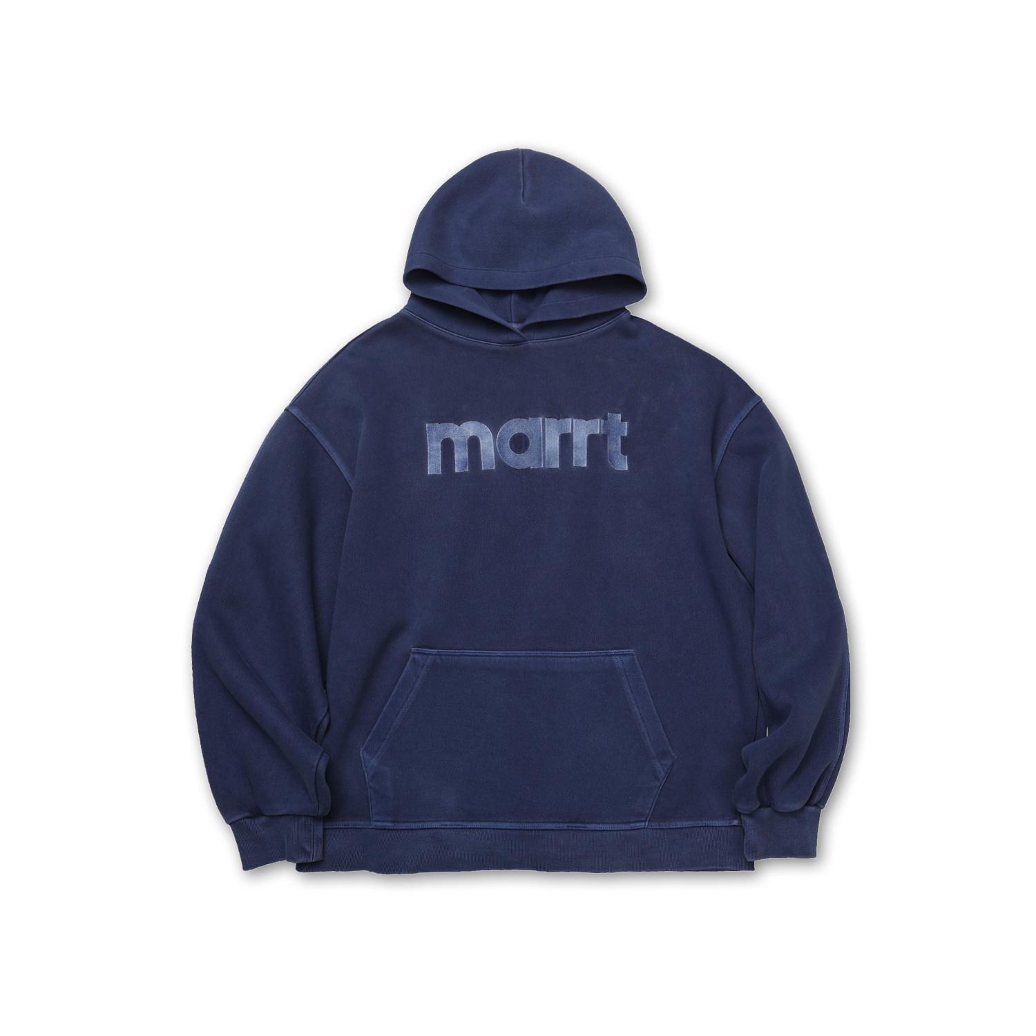 Mart Pigment Pintuck Cargo Hood Navy L
