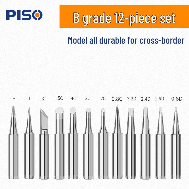 Lead-Free 936 Soldering Iron Tip, Constant Temperature, Internal Heating, 60W, Universal Needle Point, Horseshoe, Knife Shape.