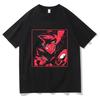 Hazbin Hotels Alastor Printed Tshirt Summer sTshirt Y2k Round Neck Short SleeveTshirt High QualityNeutral T-shirt Clothing(1)
