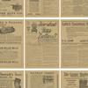 Vynikající řezací víceúčelový lehký papír pro domácí kutily Vintage Scrapbooking Papírový papír pro zásobování papírnictvím