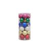 24pcs 3cm Colored Pearl Balls Creative Electroplated Balls DIY Supplies Christmas Balls  Window