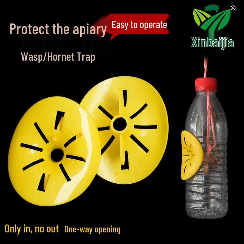Wasp Trap Tool: Plastic Collector for Catching Wasps and Hornets, Protects Honeybees at Bee Farms