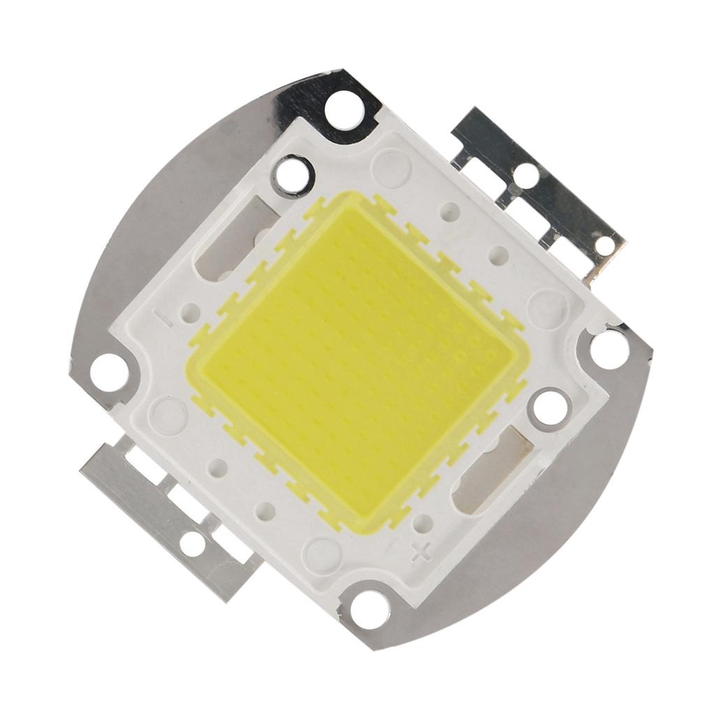 BAAU 10X DC 32 - 34V 100W 7500 6500K High Power the LED Power Indicator Light Chip - White