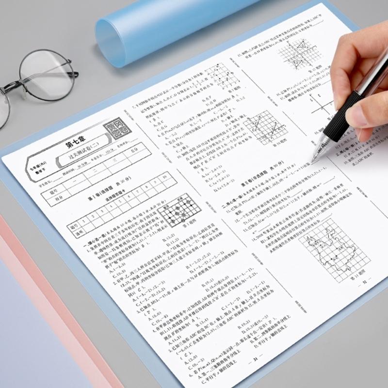 5 Pcs A3 A4 Writing Pad Portable Writing Mat Writing Board Exam Pad For School Office Drawing Planning Projects