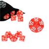 RPG Die Ten-sided Die K10 00-90 Red