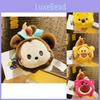 Cute Plush Strawberry Bear Keychain Creative Cartoon Pendant For Car Bag Or Book Wholesale Gift
