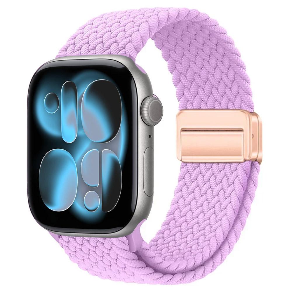 Nylon Strap for Apple Watch 11 10 46mm 42mm/Ultra 3 2 1 49mm Magnetic buckle Wristband iWatch 9 8 7 6 5 4 SE 45mm 44mm 41mm 40mm