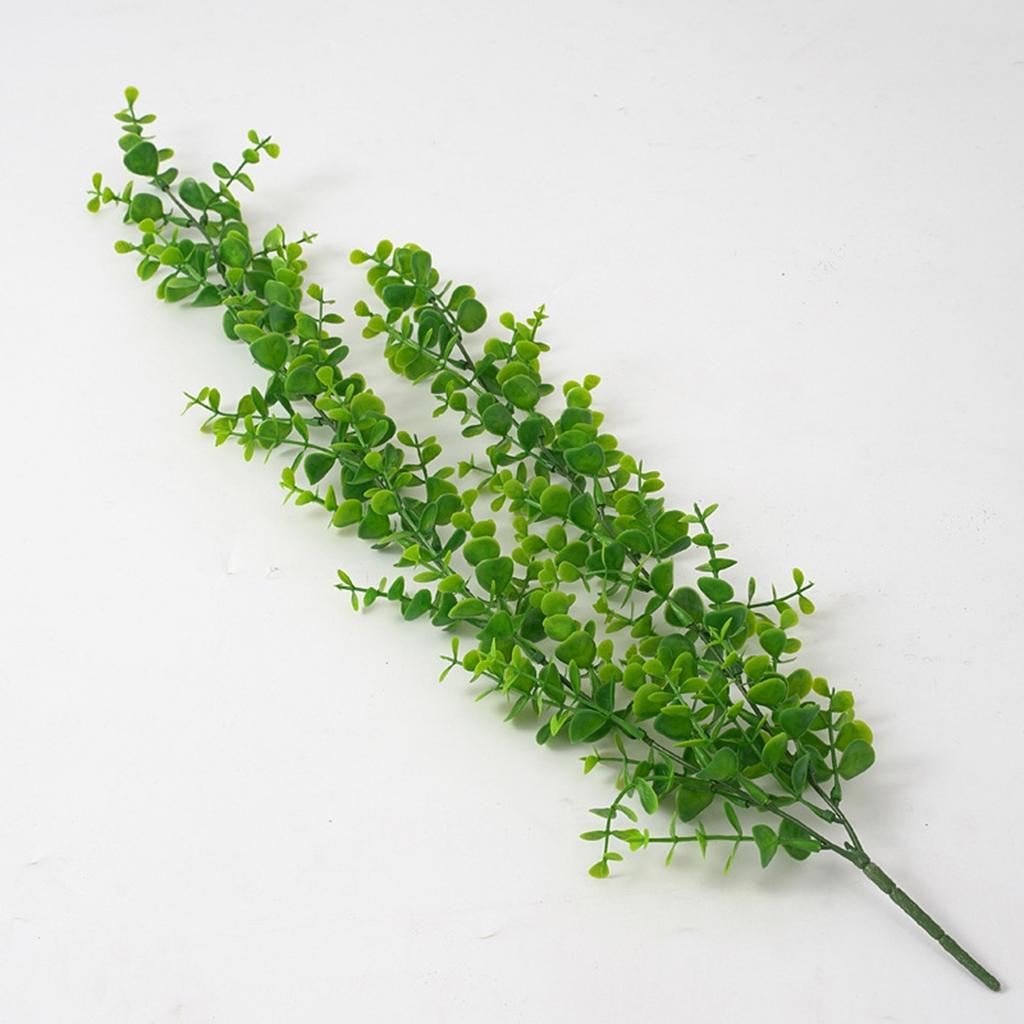 Weddings Fake Vine Office Green Plastic Artificial