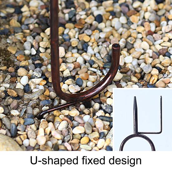 Solar Light Creative Realistic Looking Shape High Waterproof Brightness Easy Installation Decorative Iron Umbrella Style