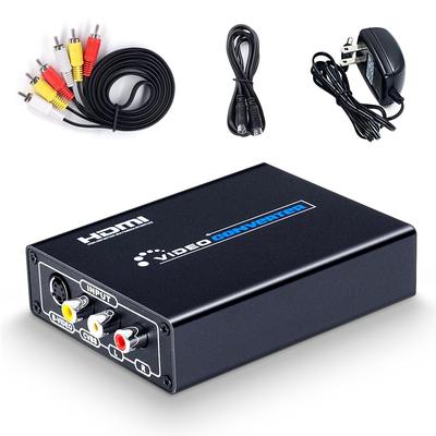 ELEVIEW to HDMI 1080p Kompozit 3RCA Analogdan HDMI'ya Sega gibi Retro Oyun Konsolları ile Uyumlu ve Japonca Kullanım Kılavuzu Dahil