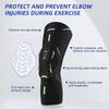 Vbosi Honeycomb Padded Knee Support Sleeve Anti-Collision Compression Leg Protector For Sports Basketball Volleyball
