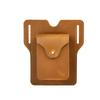 Vintage Läder Kohud Dragsko Myntväska - Liten Clutch Plånbok