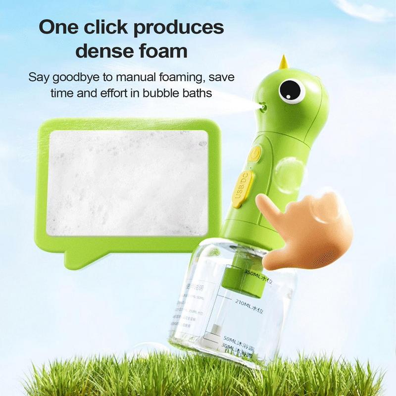 Wiederaufladbarer, automatischer Schaumspender für Katzenseifen – niedlich, effizient und tragbar mit präziser Skala