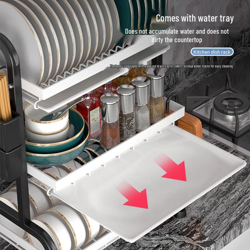 Hanle 3-Tier Carbon Steel Dish Drying Rack