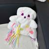 Korean Style Plush Ghost Backpack Large Capacity School Bag Doll Stuffed Plush Bag  Kindergarten