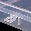 Plastic Clear Parts Storage Box Jewelry Craft Container Organizer Case