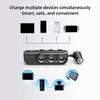 Fast Charger Car Charger Adapter Multi Ports Car Plug Splitter Car Inverter  Phone Charging