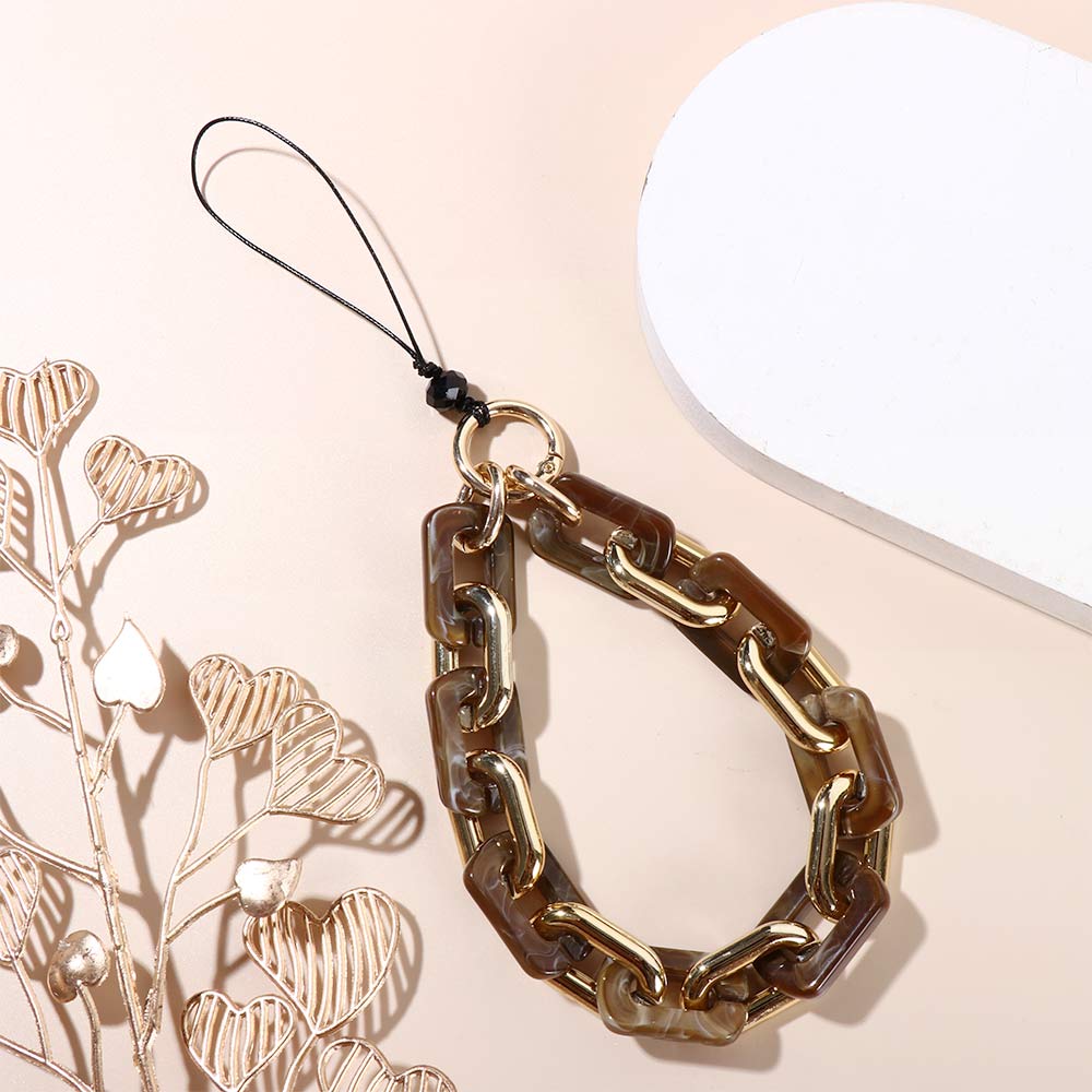 Chain Anti-Lost Ring Buckle Phone Lanyard Mobile Phone Strap Cell Phone Lanyard Soft Pottery Rope