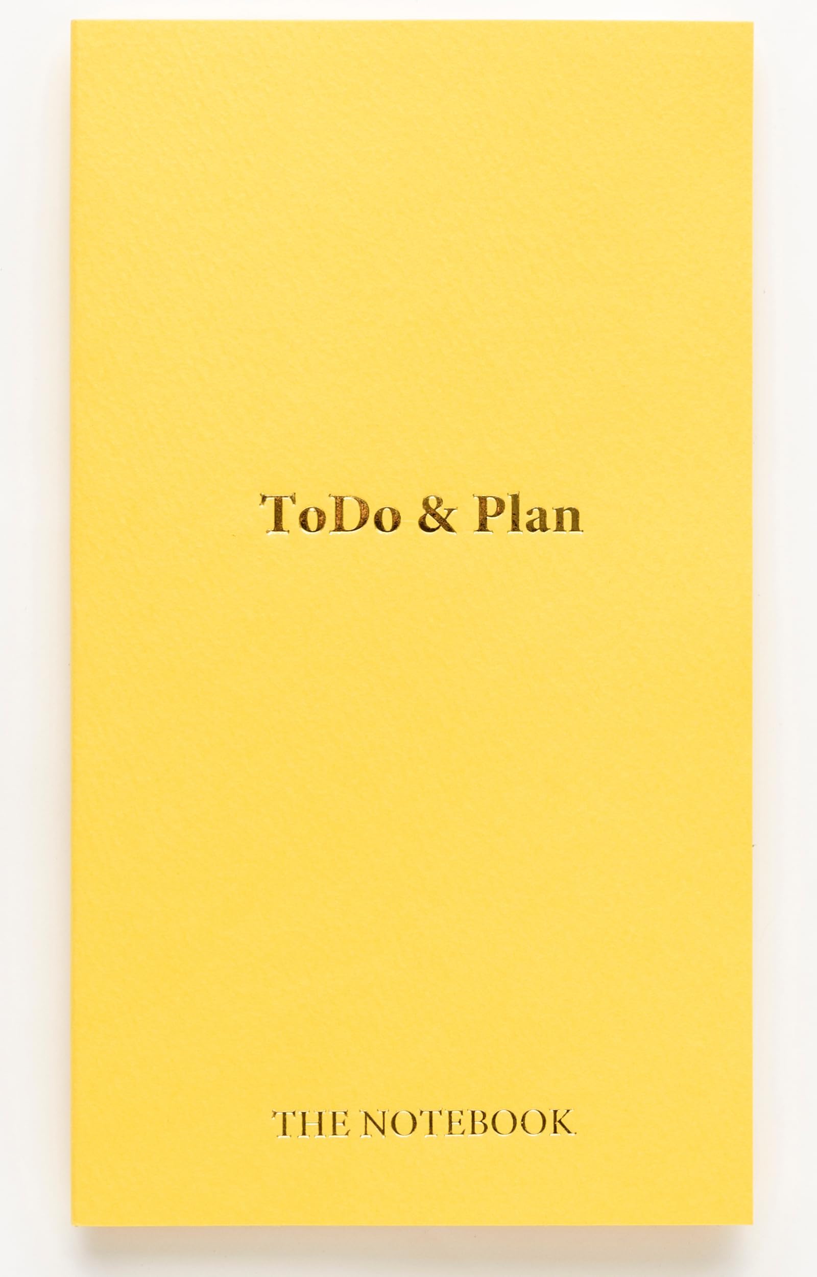

Task Management A5 128 Pages Supervised by Task Management Notebook, Slim, (60 Days), To-Do List, Schedule, Experts, Todo&Plan (Yellow)