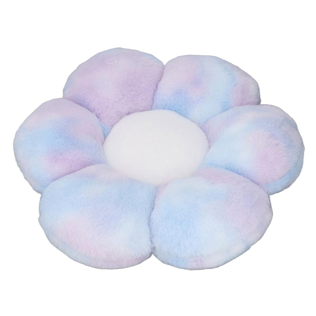 Flower Plush Chair Pillow 6 Petals Lovely Flower Plush Seating Chair Cushion for Bed Office