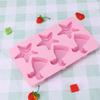 6 Löcher DIY Fisch Seestern Silikon Gebäck Kuchenform DIY Backen Dessert Mousse Kuchen Backwerkzeuge Kunst Kuchen Backblech Werkzeug Modell