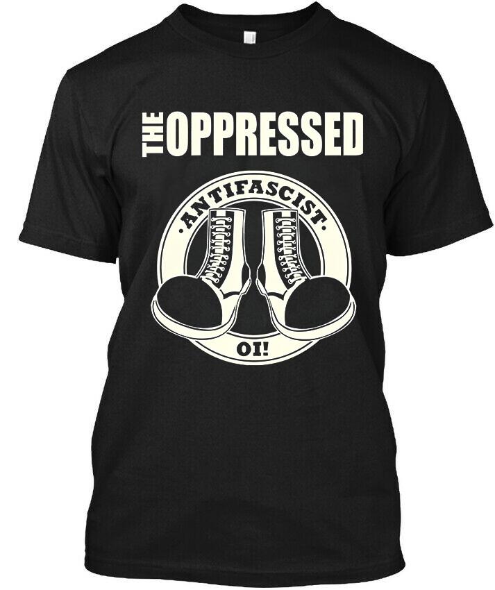 Nové Populární The Oppressed Antifašistické Oi Wales Hudební Grafické Tričko Topy Tričko Velikost S-4XL