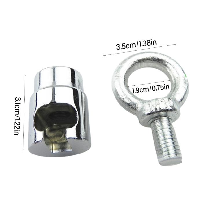 Car Dent Pulling Tab Head Dent Repairing Tools for Slide Hammer Easy Operation Dent Repair Adapter Universal
