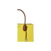 Michael Kors Mercer Letter Logo Lock Accordion Bag Women handbags Bright-Yellow Acorn-Brown White 30T9SM9T9T-345